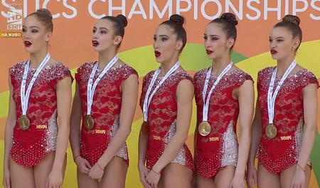 Националният ни ансамбъл по художествена гимнастика заслужи бронзов медал на