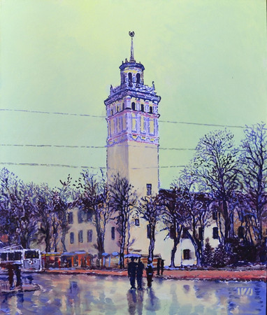 Архитектурни орнаменти под този наслов Иванна Шмелева показва 33