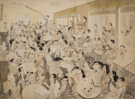 Ретроспективна изложба с карикатури и шаржове, рисувани в периода 1915-1958