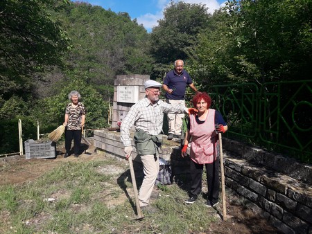В старозагорското село Колена бе проведена акция по почистване на
